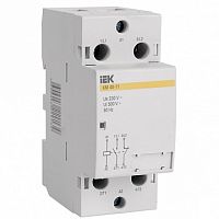 Модульный контактор  КМ40-20 2P 40А 230/230В AC | код.  MKK10-40-20 |  IEK